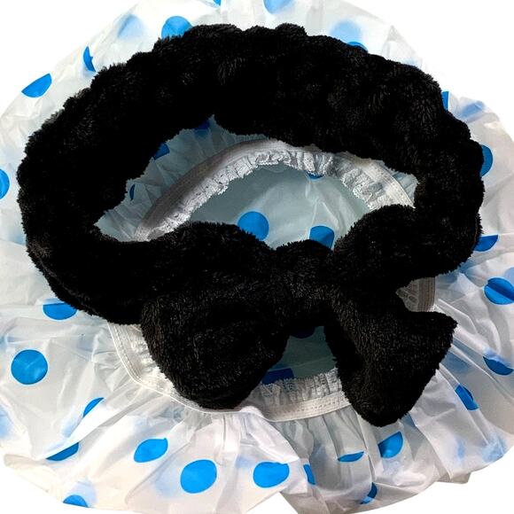 Five Deep Breaths (5DB) Microfiber Headband & Shower Cap Set - Picture 2 of 3